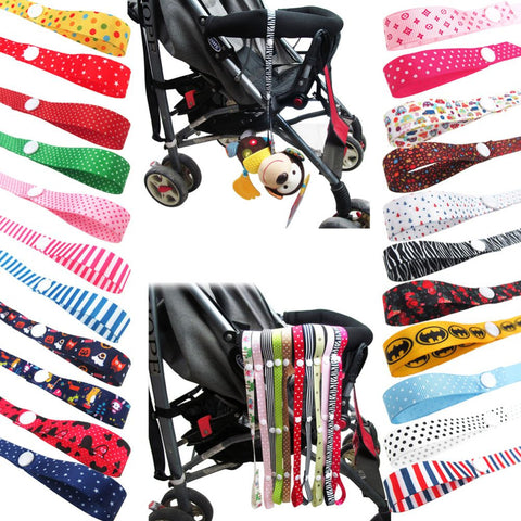 5Pcs Toy Saver Sippy Cup Strap Cord Baby Bottle Holder for Stroller for High Chair for Car Seat Random