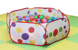 50pcs balls+Outdoor/Indoor Baby Playpens For Children's Foldable Kids Ocean Ball Pool Pit Activity&Gear Toy Fencing 1M 1.2M 1.5M
