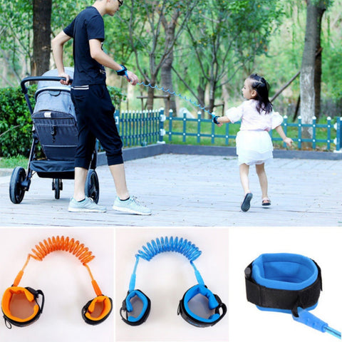 Child Protection Tool Toddler Kids Babys Safety Walking Harness Anti-lost Strap Wrist Leash Hand Belt