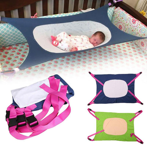 Folding Baby Crib Portable Baby Beds Travel Hammock Healthy Development Tidy Baby Bed