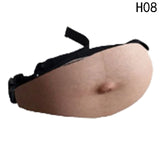 Fashion Dad Bag Dad Bod Waist Bags For Phone Case Universal Flesh Colored Beer Fat Belly Fanny Pack Funny Bags Dadbag